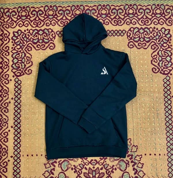 Hoodie , zipper Fleece 100% cotton for Sale 1