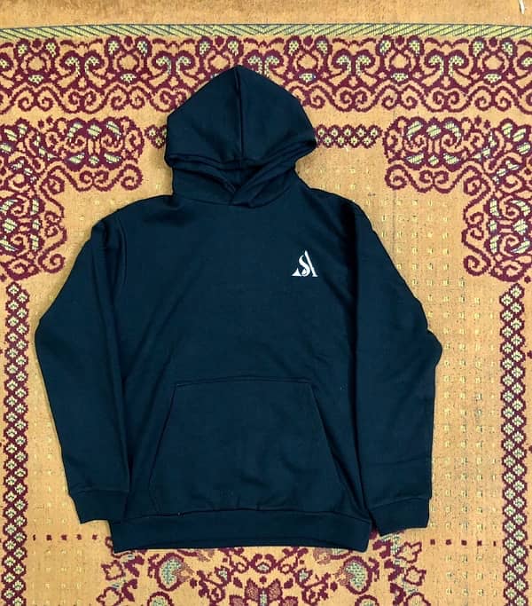 Hoodie , zipper Fleece 100% cotton for Sale 2