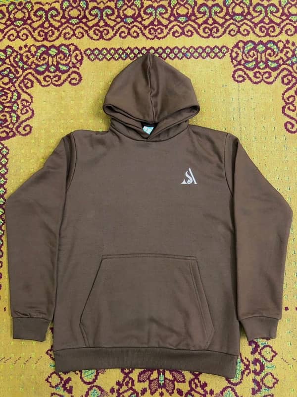 Hoodie , zipper Fleece 100% cotton for Sale 5