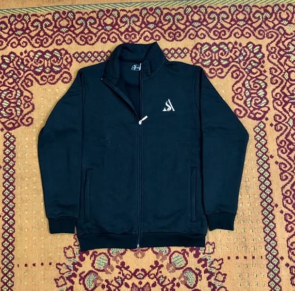 Hoodie , zipper Fleece 100% cotton for Sale 14