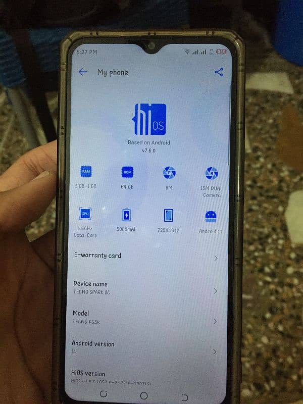 Tecno spark 8c 6/64 Gb 1