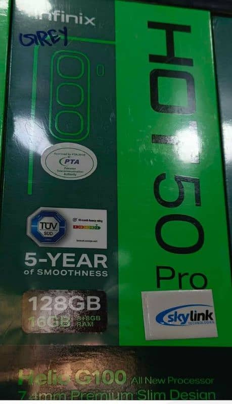 Infinix Hot 50 pro 8/128gb Brand New condition 0