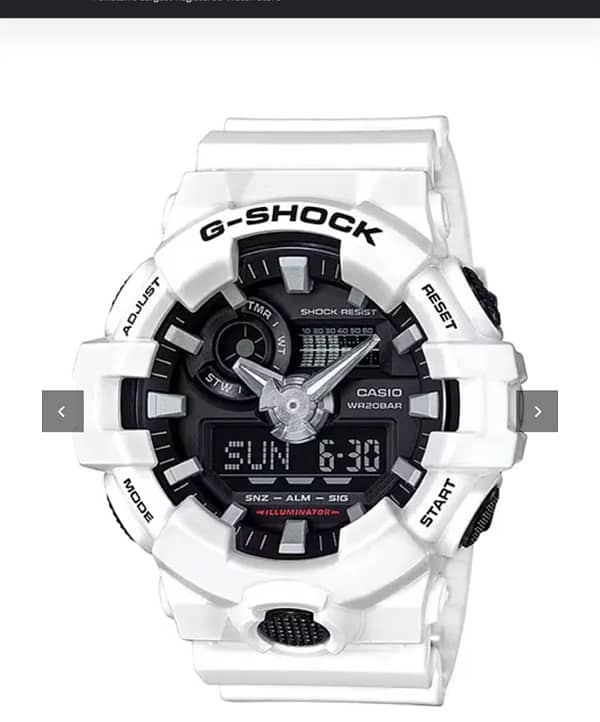 G-shock white color 1