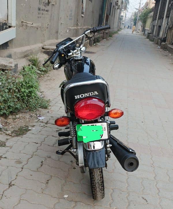 Honda 128 2018 Model Urgent Sale 3