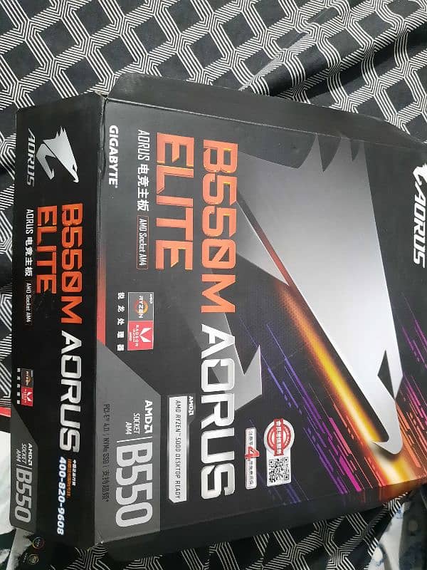 Ryzen 7 5700x + B550m Aorus elite + 32gb ddr4 4000mhz RAM 1