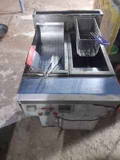 deep fryer 16ltr double fryer