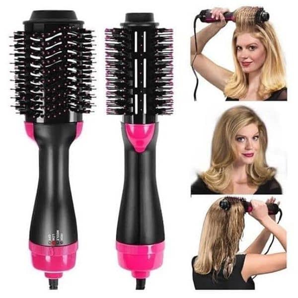 One Step 3 In 1 Hair Dryer, hair Straightener Brush and Hair curler 1