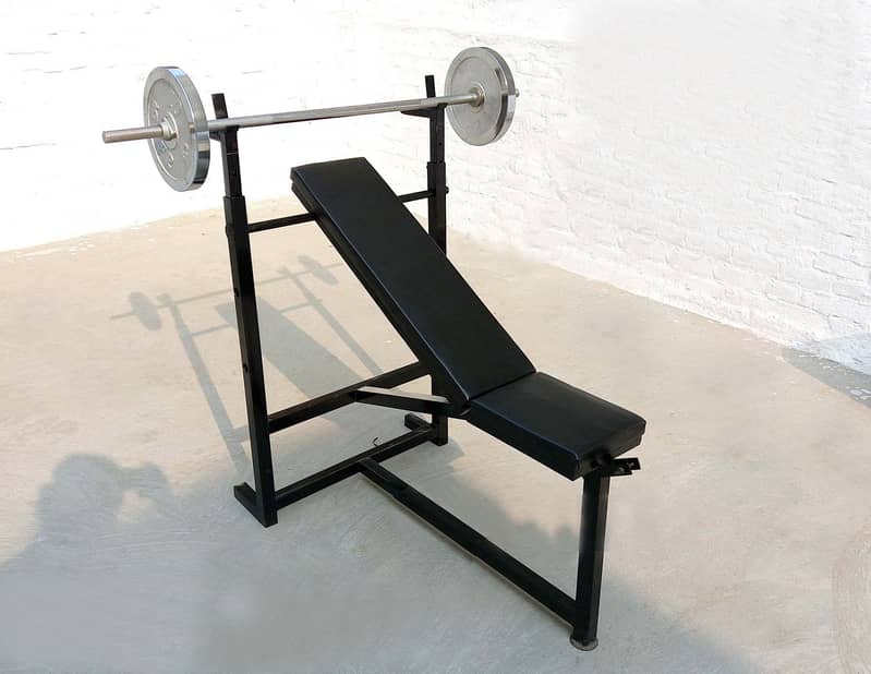 Adjustable Multi Exercise Chest Bench Press Weight Lifting Gym Bench 0