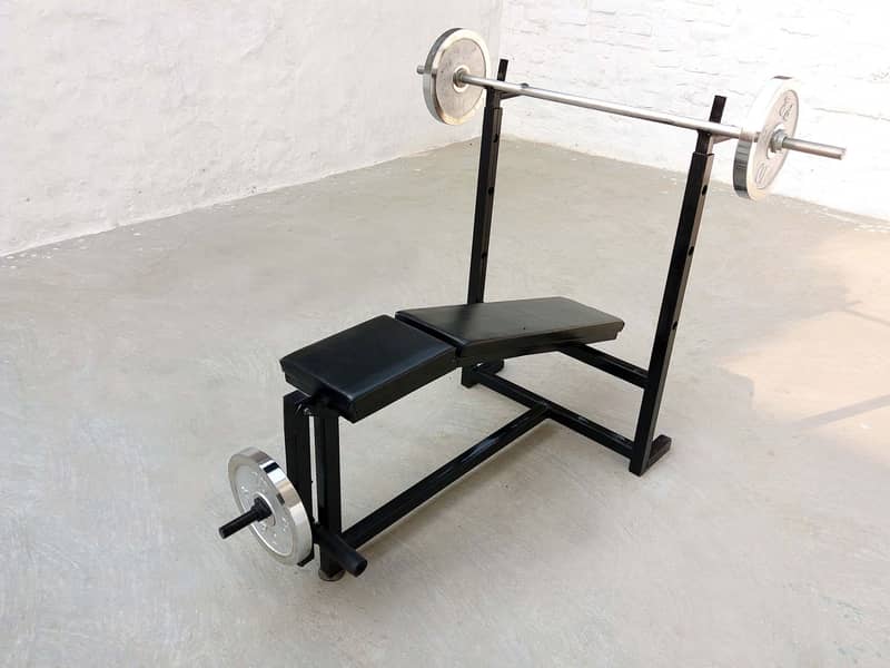 Adjustable Multi Exercise Chest Bench Press Weight Lifting Gym Bench 2