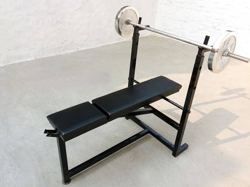 Adjustable Multi Exercise Chest Bench Press Weight Lifting Gym Bench 4