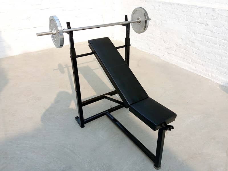 Adjustable Multi Exercise Chest Bench Press Weight Lifting Gym Bench 5