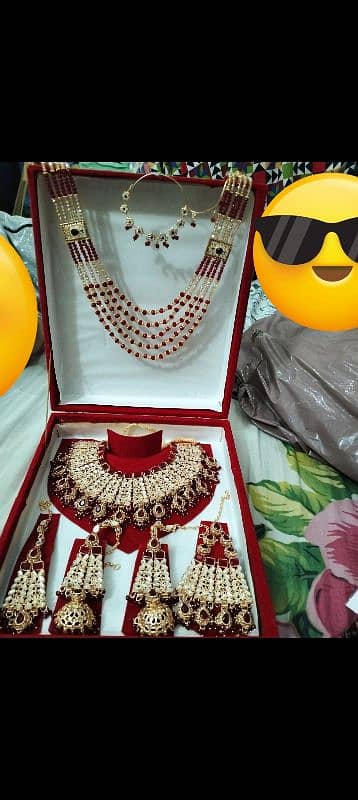 heavy bridal jewelry set 0