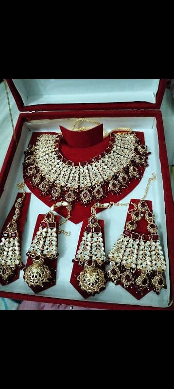 heavy bridal jewelry set 1