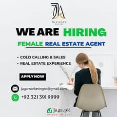 Sales Agent For Real Estate || Job For Female