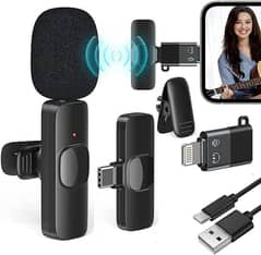 K8 Collar Mic Wireless Microphone for vlogging