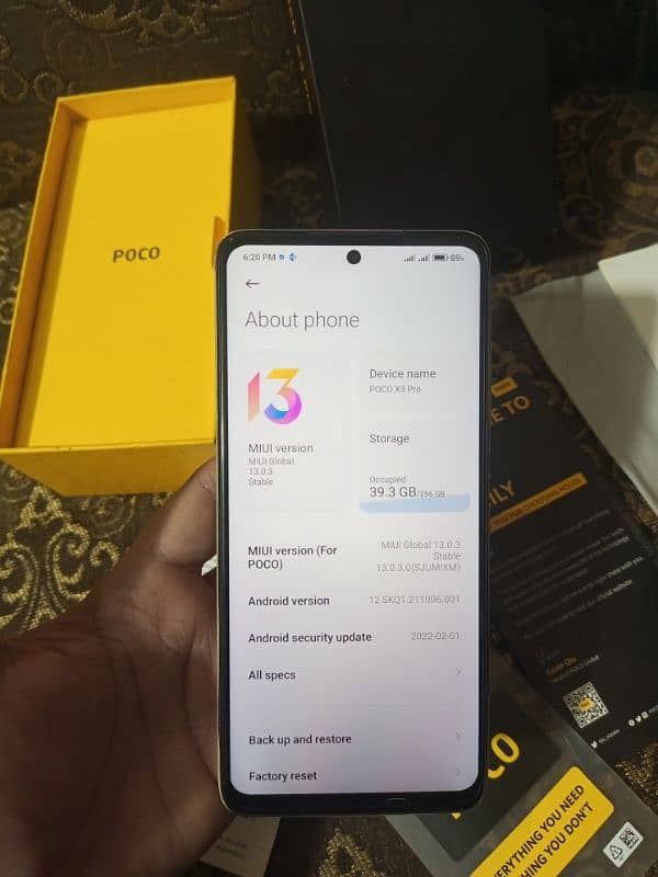 POCO X3 PRO 8/256 SALE AND EXCHANGE 4