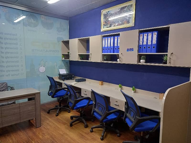 Fully Furnished Office for Rent Gulberg 8