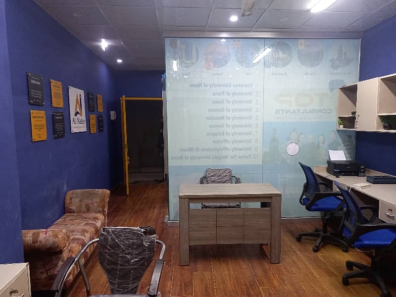 Fully Furnished Office for Rent Gulberg 9