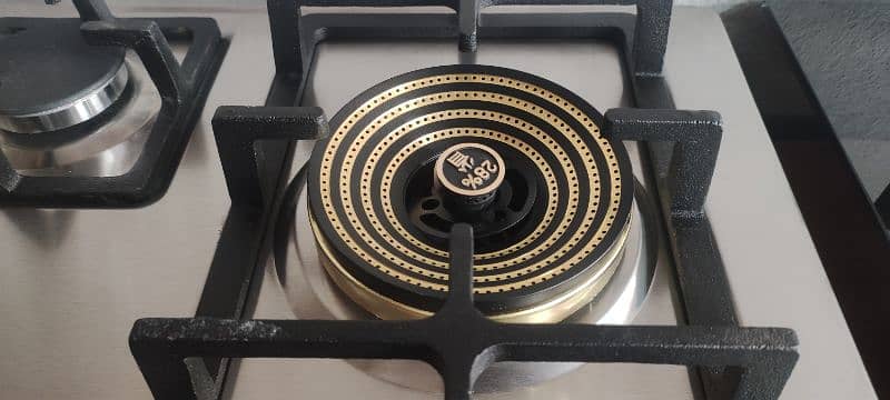 Spark Brand Three brass burner stainless steel high Quality hob 1