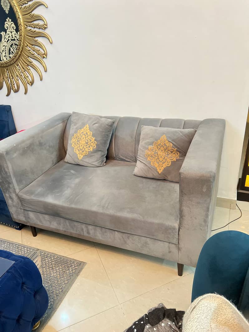 GREY 3-2-1 SOFA SET 1