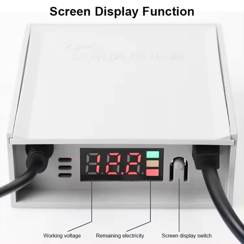 Router battery 12V Mini UPS with LED Display for router, CCTV and more 4