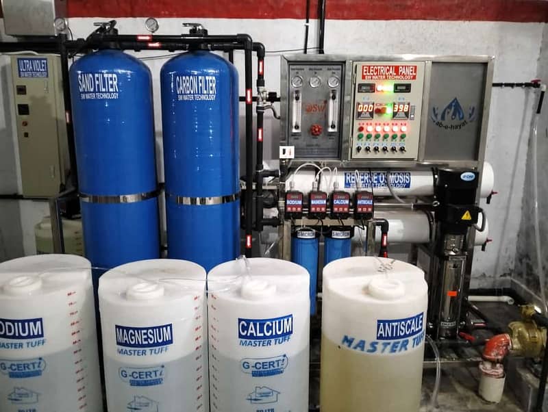 Ro minerals water plant | Filtration plants | Softener water plant 14