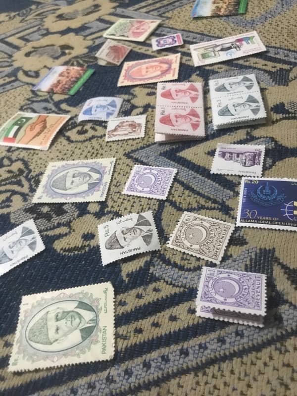 pakistani old and new tickets stamps available 1