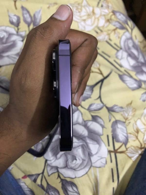 iphone 14 pro Max  256GB Deep Purple JV with box 1