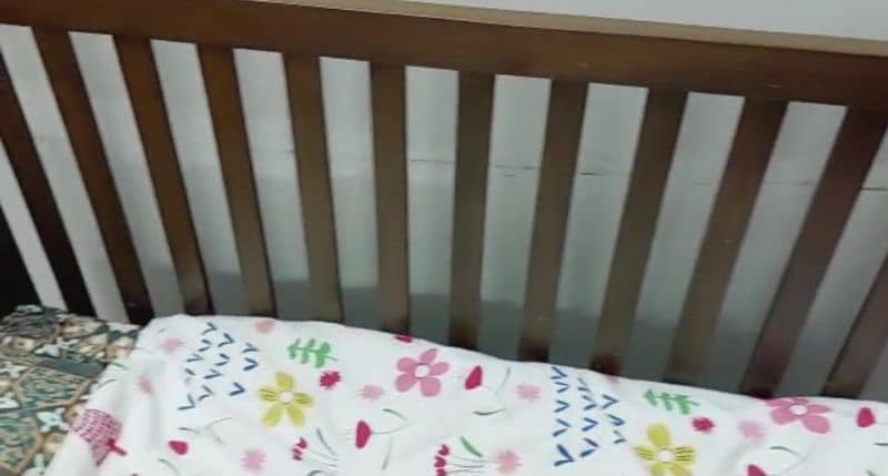 wooden baby cot 12