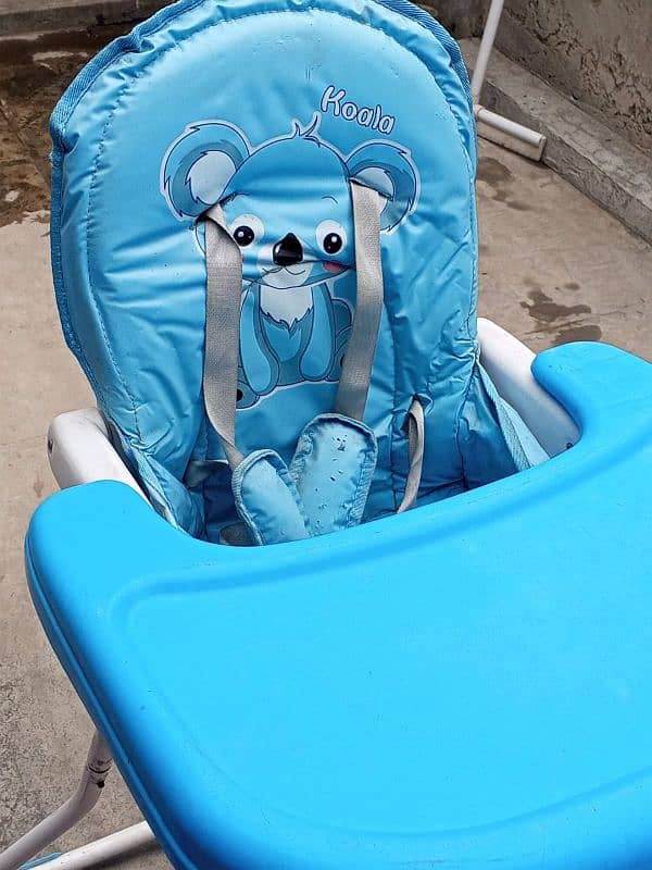 Baby Cot and Feeding Chair 1