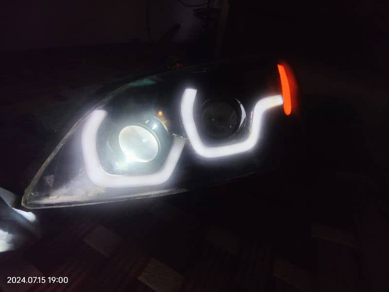 honda civic ES (2002,2003,2004) cateye customized headlights for sale 9