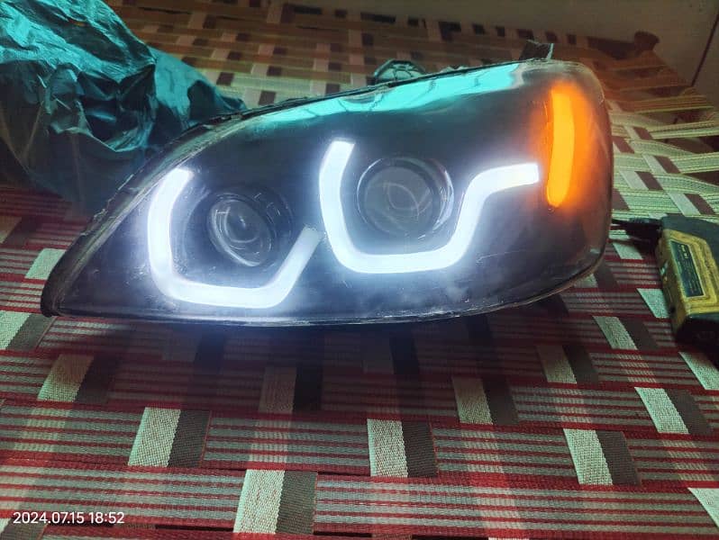 honda civic ES (2002,2003,2004) cateye customized headlights for sale 10