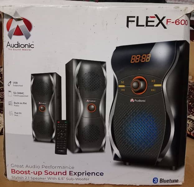 Audionic flex F600 10by10 condition 0