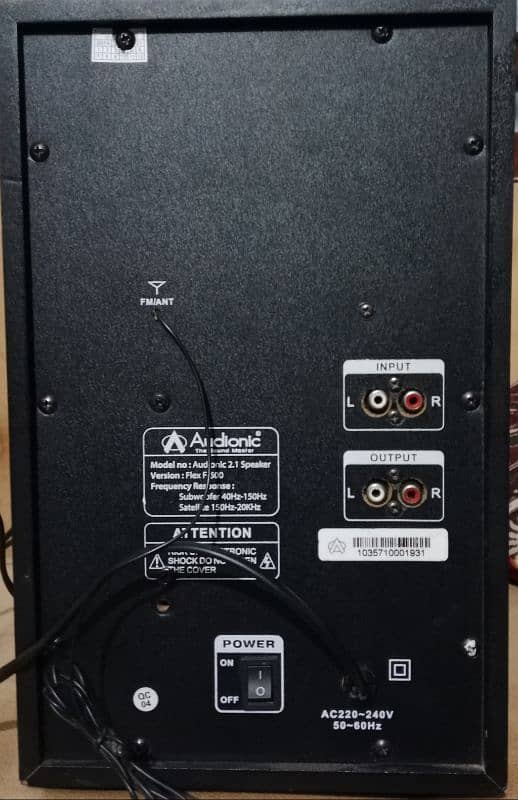 Audionic flex F600 10by10 condition 3