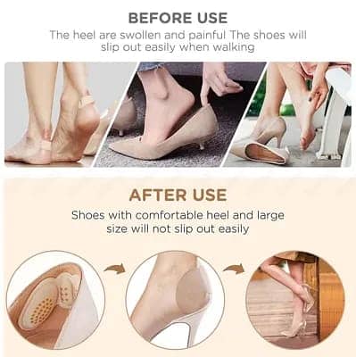 6 Pcs Women Insoles For Shoes High Heel Pad | Grips Protector Sticker 6