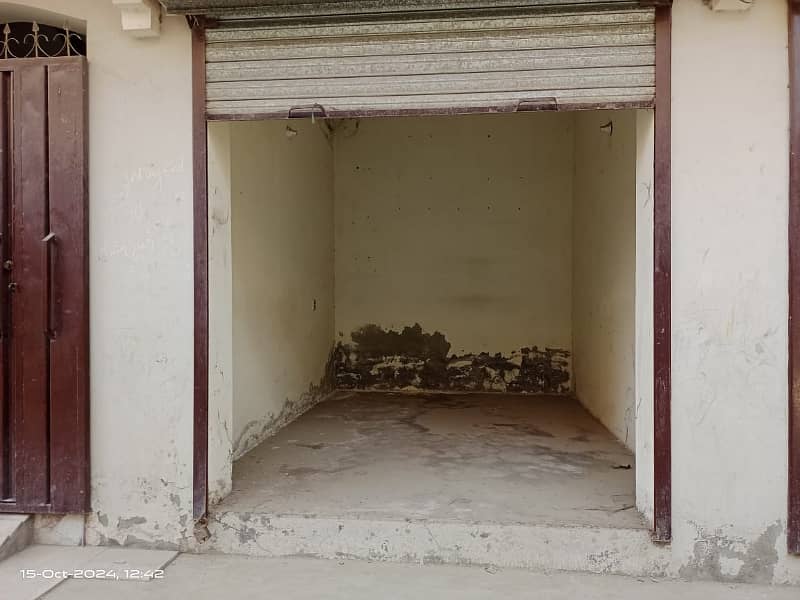 3 shop . Hot Location near to road water electricity 20 feet road near to market 14