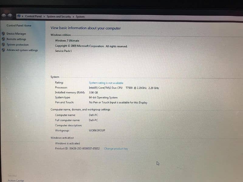 Dell D630 Core 2 Due (with Charger) 16