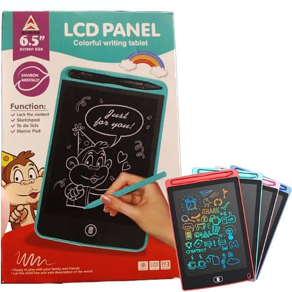 LCD pencil writings tablet for kids very best quality available3colour 0