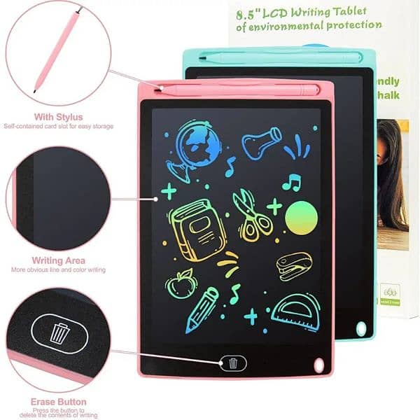 LCD pencil writings tablet for kids very best quality available3colour 2