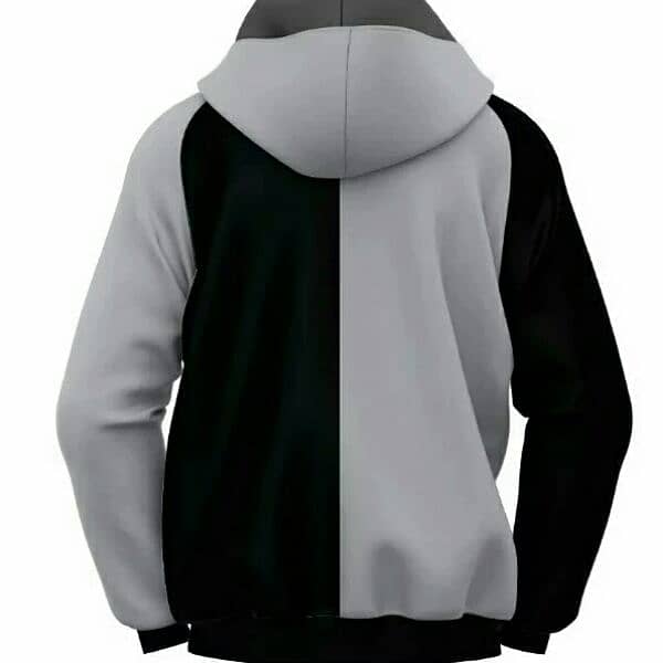 Stylish Men's polyester fleece hoodie 1