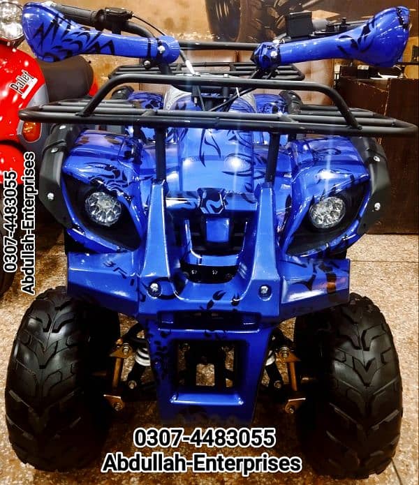 110cc Jeep model ATV quad bike 4 wheel with reverse gear for sale 1