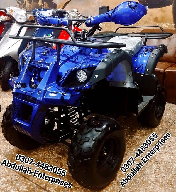 110cc Jeep model ATV quad bike 4 wheel with reverse gear for sale 2