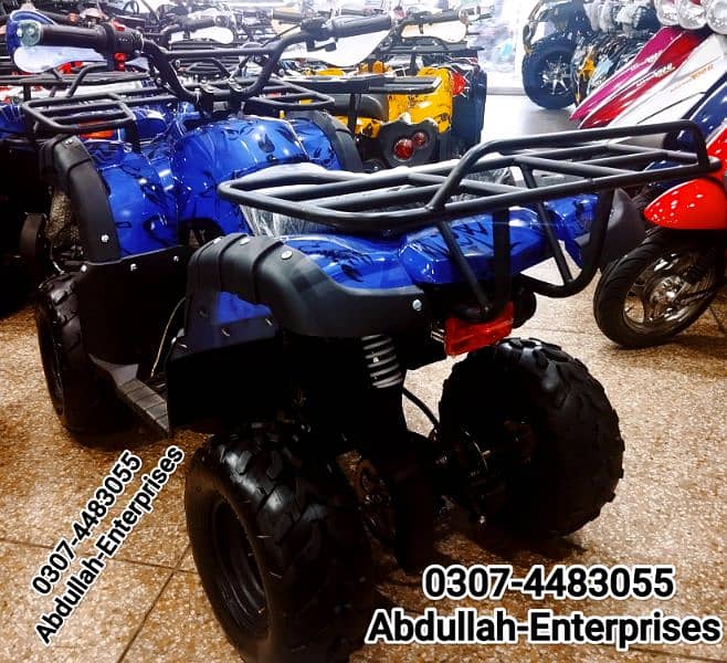 110cc Jeep model ATV quad bike 4 wheel with reverse gear for sale 3