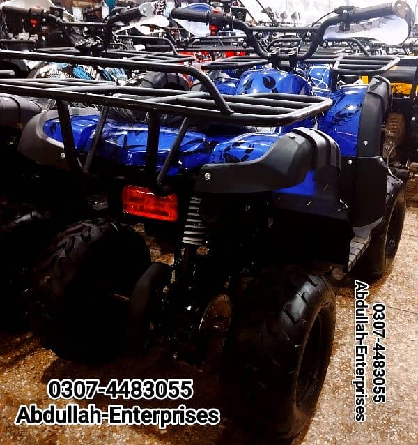 110cc Jeep model ATV quad bike 4 wheel with reverse gear for sale 6