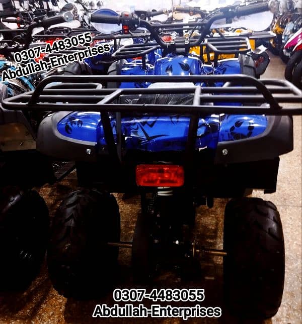 110cc Jeep model ATV quad bike 4 wheel with reverse gear for sale 7