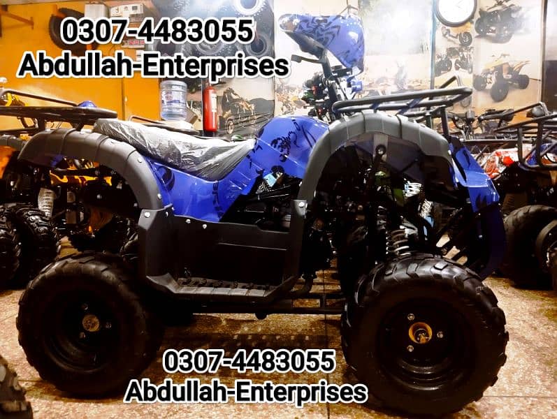 110cc Jeep model ATV quad bike 4 wheel with reverse gear for sale 9