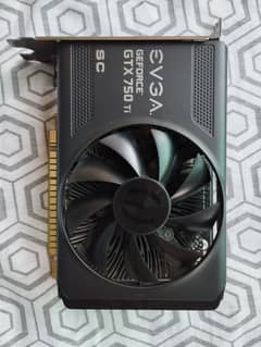 evga 750ti 2gb superclocked graphics card