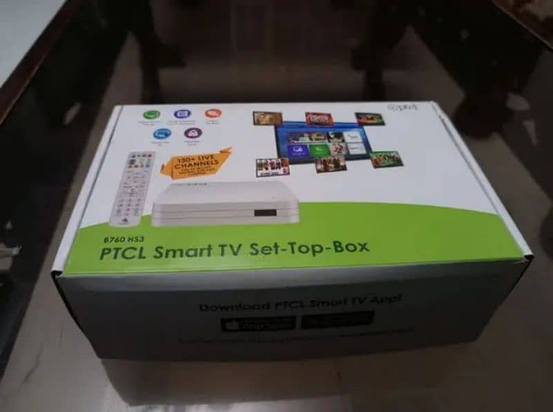 PTCL IPTV SMART TV BOX WITH ALL ACCESSORIES 2