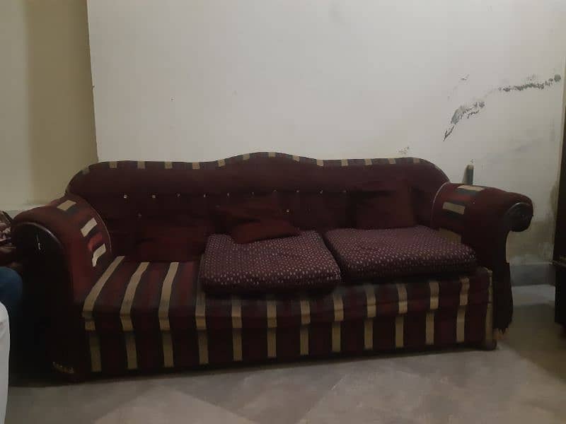 Normal Condition king size bed set 1