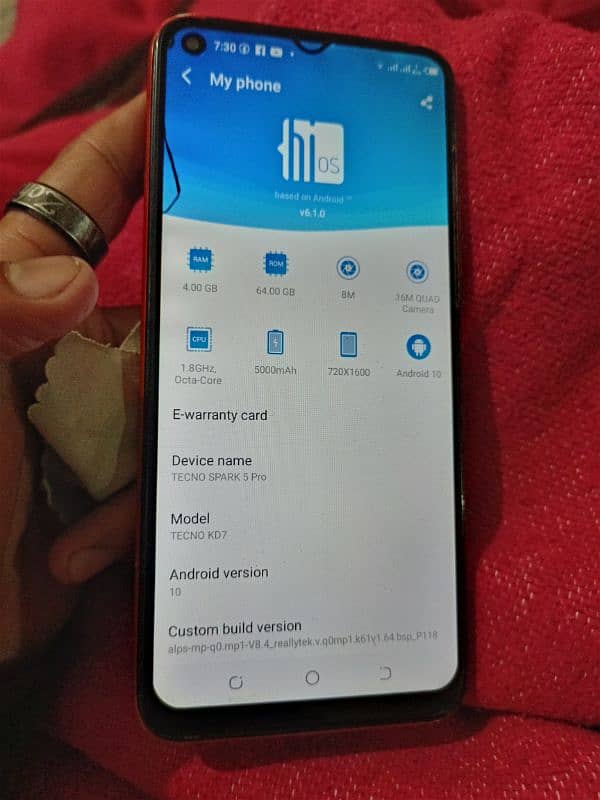 Tecno Spark 5 pro 4/64 4